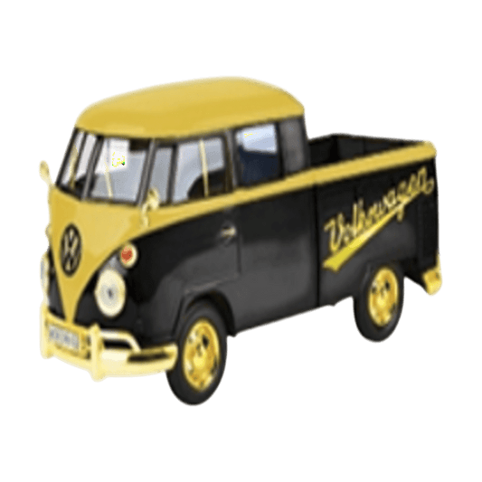 Midnight Eclipse - 1:24 Volkswagen Type 2 (T1) Double Cab Pickup Diecast Vehicle