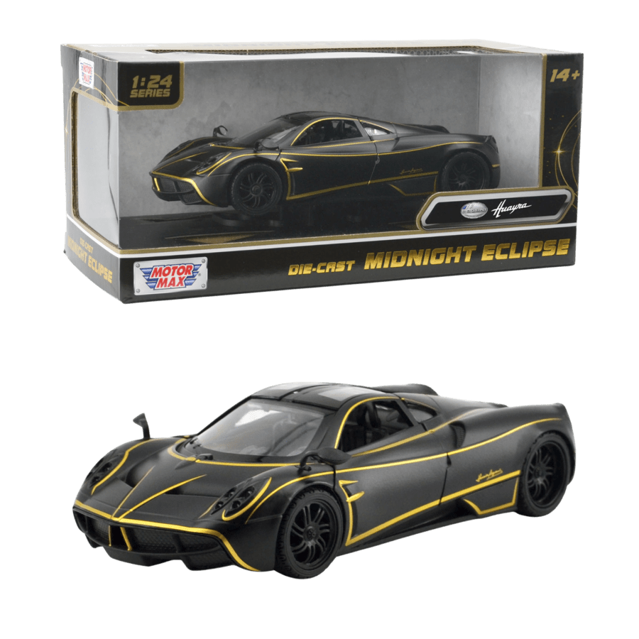 Midnight Eclipse - 1:24 Pagani Huayra Diecast Vehicle