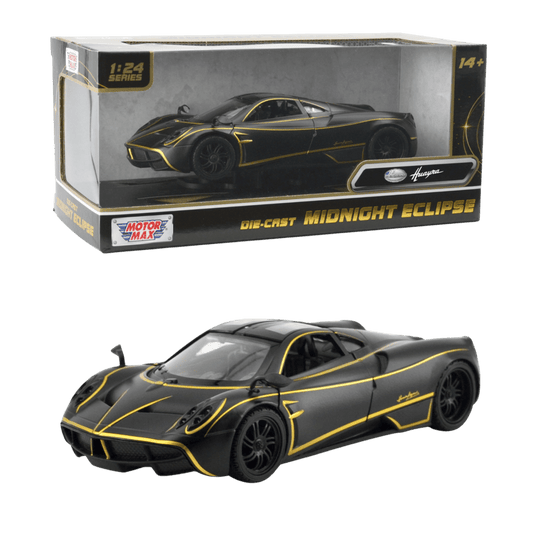 Midnight Eclipse - 1:24 Pagani Huayra Diecast Vehicle