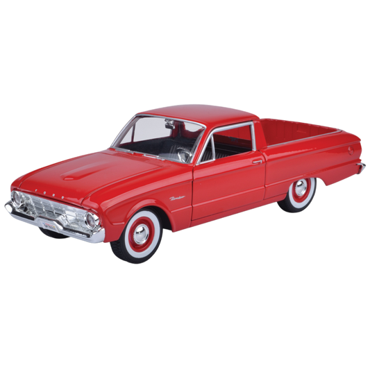 Timeless Legends - 1:24 Scale 1960 Ford Ranchero [Red]