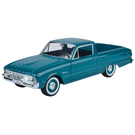 Timeless Legends - 1:24 Scale 1960 Ford Ranchero [Turquoise]