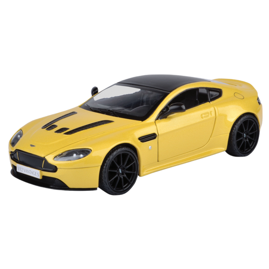 Timeless Legends - 1:24 Scale 2013 Aston Martin V12 Vantage S [Yellow]
