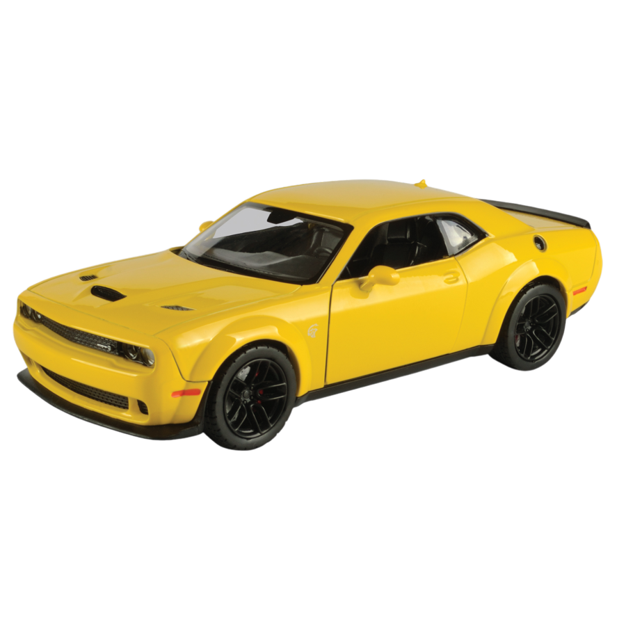 Timeless Legends - 1:24 Scale 2018 Dodge Challenger Srt Hellcat Wide-Body [Yellow]