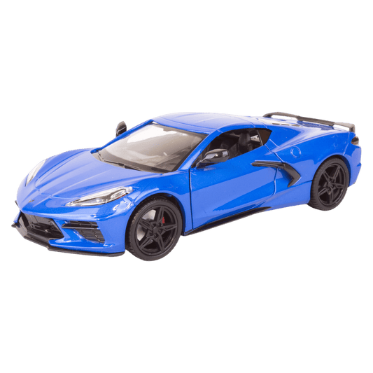 Timeless Legends - 2020 Corvette C8 [Blue] 1:24 Scale Diecast Vehicle