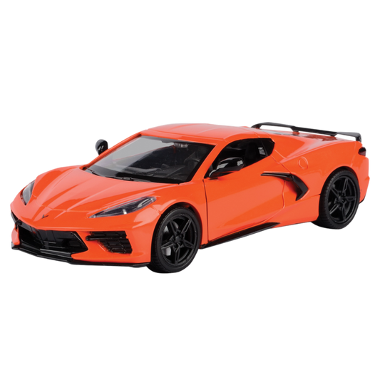 Timeless Legends - 1:24 Scale 2020 Corvette C8 [Orange]