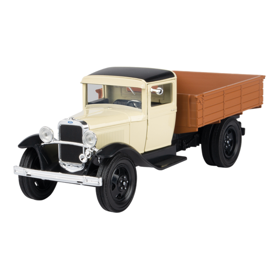 Platinum Collection - 1:24 Scale 1931 Ford Model AA [Cream]