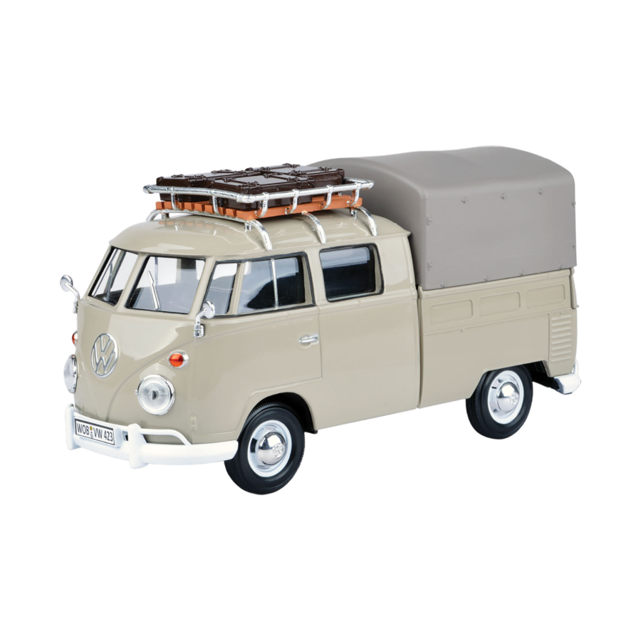 Volkswagen Collection - 1:24 VW Type 2 with Tarpaulin Cover Die-Cast Vehicle