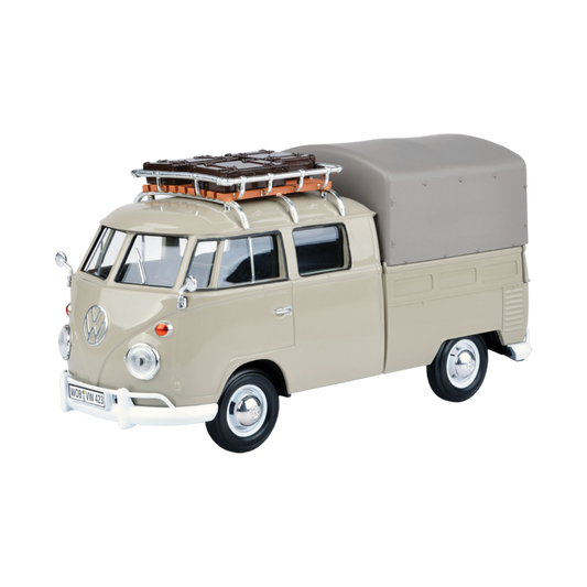 Volkswagen Collection - 1:24 VW Type 2 with Tarpaulin Cover Die-Cast Vehicle