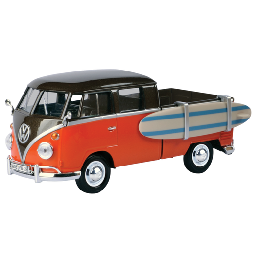 Volkswagen Collection - 1:24 Scale Volkswagen Type 2 (T1) Pickup With Surfboard