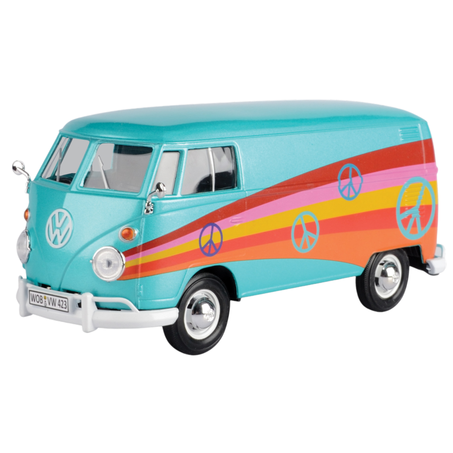 Volkswagen Collection - 1:24 Scale Volkswagen Type 2 (T1) Delivery Van (Peace)