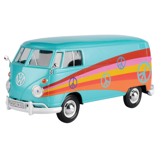 Volkswagen Collection - 1:24 Scale Volkswagen Type 2 (T1) Delivery Van (Peace)