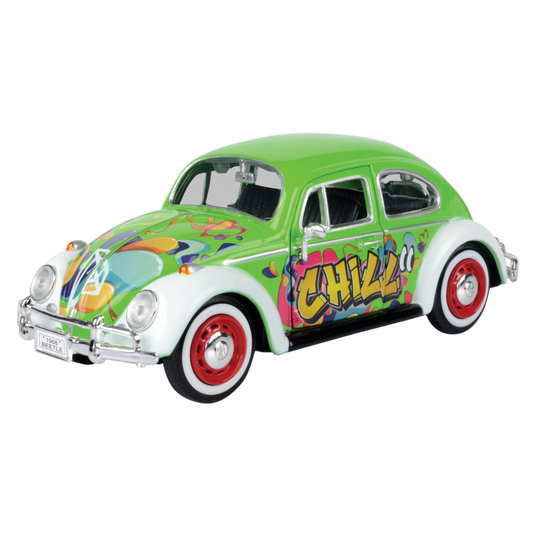 Volkswagen Collection - 1:24 Scale 1966 Volkswagen Beetle - Graffiti
