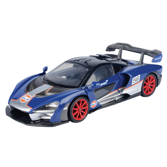 Gulf Collection - 1:24 Scale Mclaren Senna With Gulf Livery