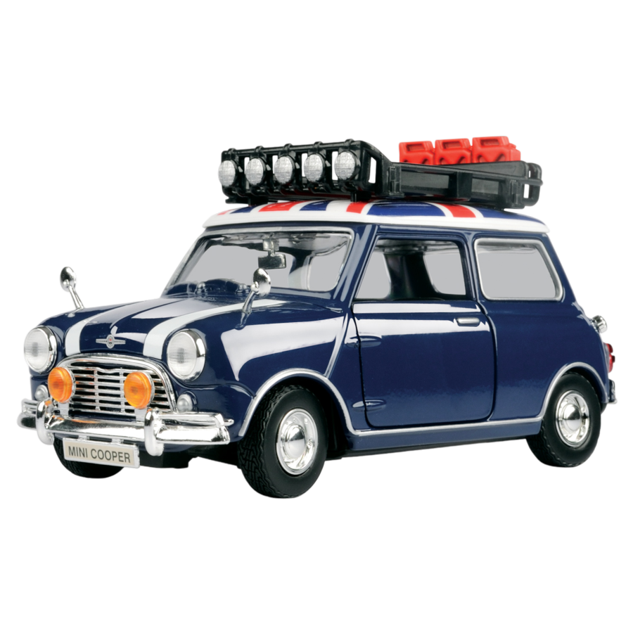 Mini Cooper Collection - Morris Mini Cooper With Roof Rack 1:18 Scale ...