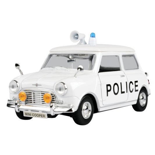 Mini Cooper Collection - 1:18 Scale Morris Mini Cooper - Police Car