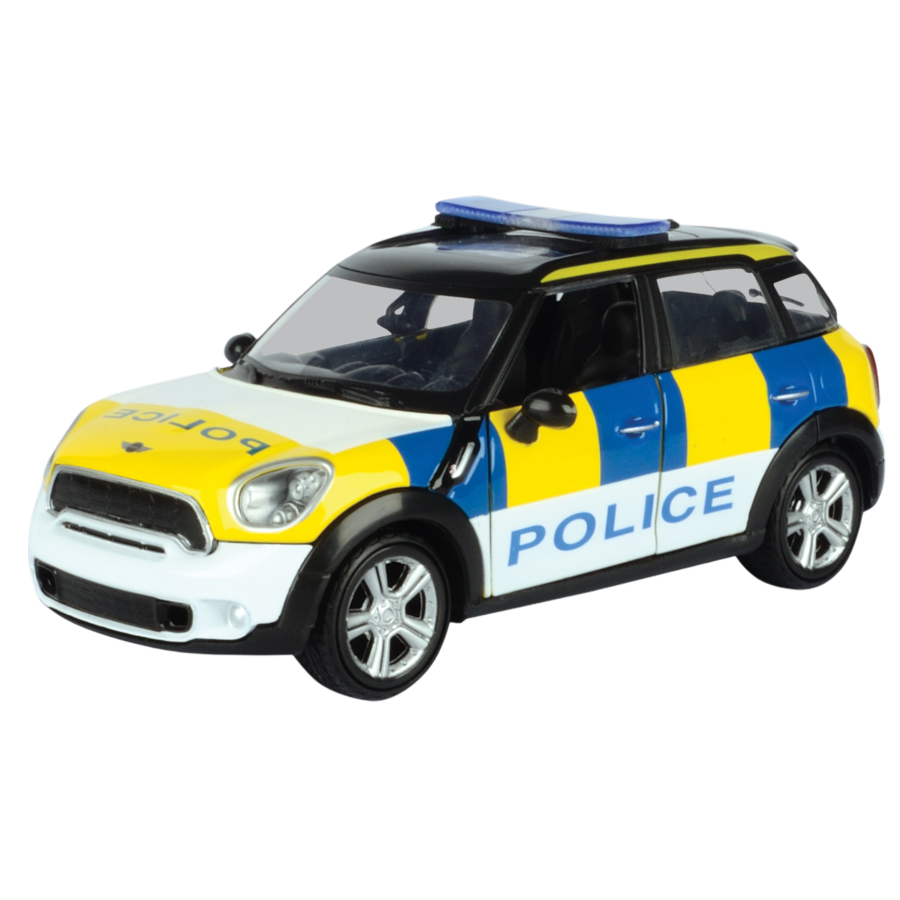 Mini Cooper Collection - 1:24 Scale Mini Cooper S Countryman - Police Car