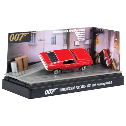 James Bond Collection - 3" Diorama Diamonds Are Forever (1971 Ford Mustang Mach I )