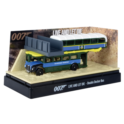 James Bond Collection - 3" Diorama Live And Let Die (Double Decker Bus )