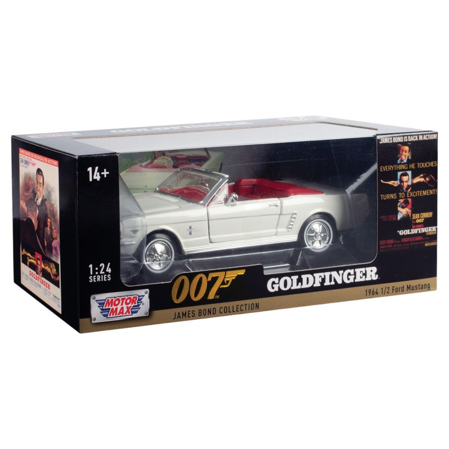 James Bond Collection - 1:24 Scale 1964 1/2 Ford Mustang (Convertible)