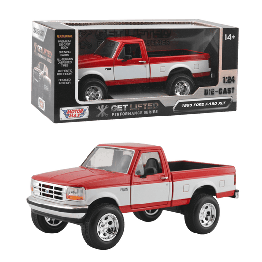 Get Lifted - 1:24 1993 Ford F-150 Diecast Vehicle