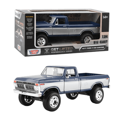 Get Lifted - 1:24 1977 Ford F-150 Custom Diecast Vehicle