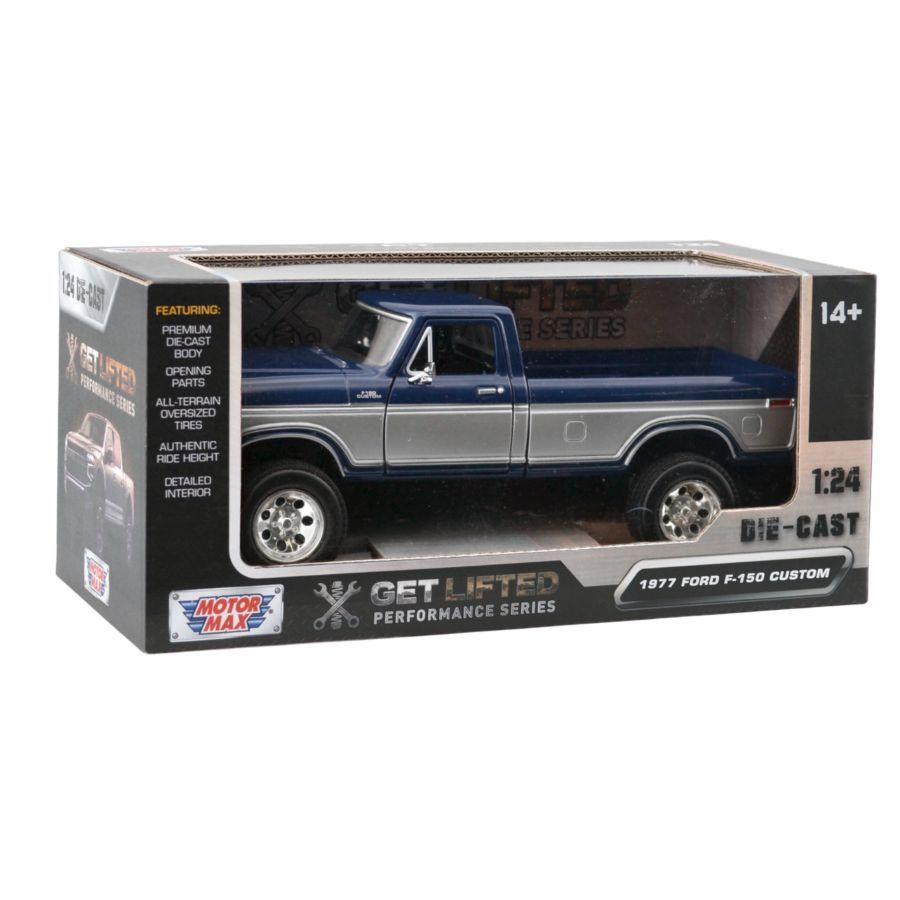 Get Lifted - 1:24 1977 Ford F-150 Custom Diecast Vehicle