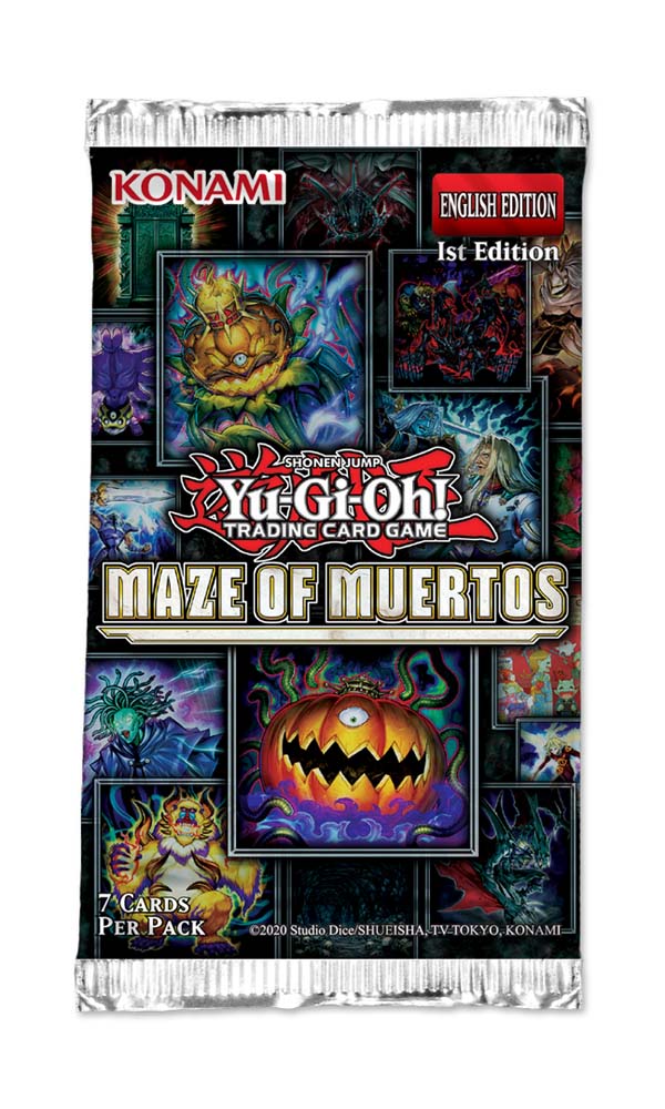 Yu-Gi-Oh! TCG Maze Of Muertos - 7 x Card Booster