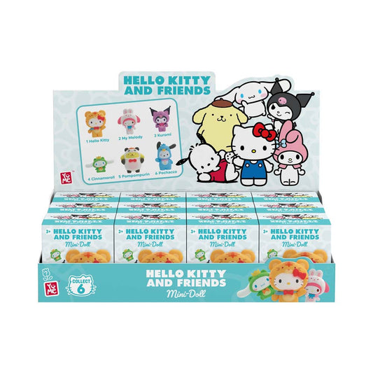 YuMe Hello Kitty and Friends 5cm Mini-Doll Forest Friends Series