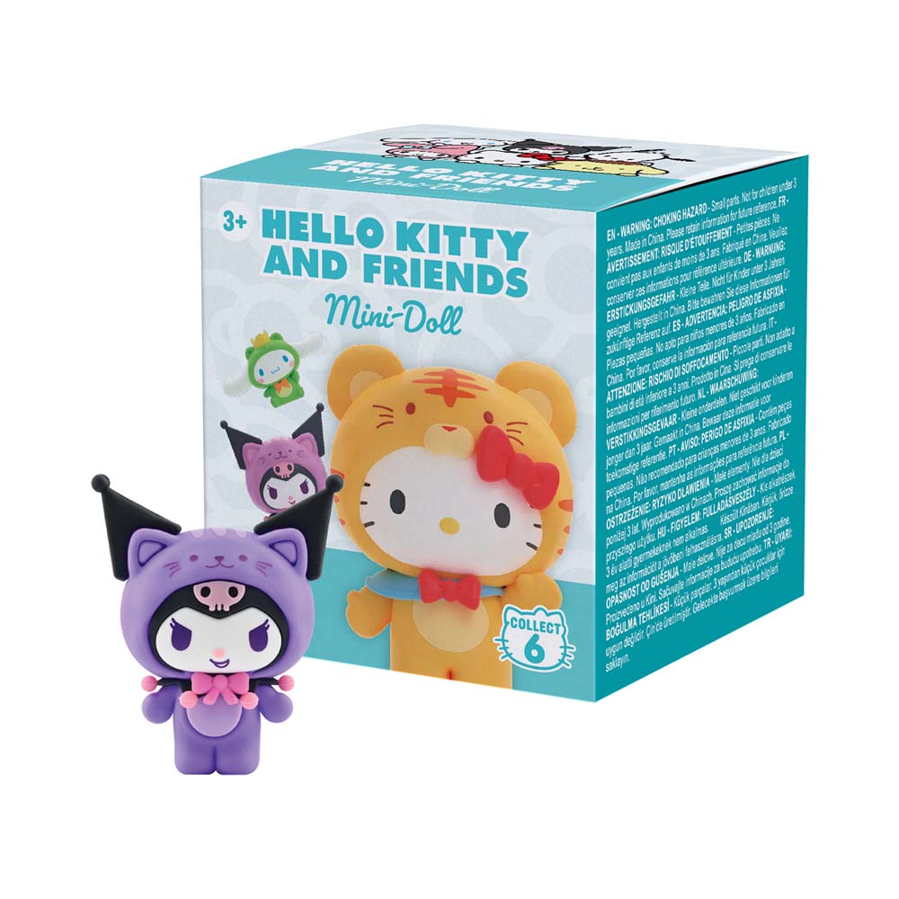 YuMe Hello Kitty and Friends 5cm Mini-Doll Forest Friends Series