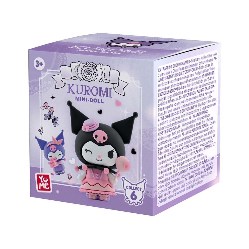 YuMe Kuromi 5cm Mini-Doll Birthday Blind Box Party Series