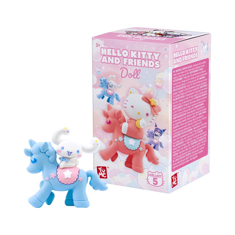 YuMe Hello Kitty and Friends 7cm Doll Unicorn Series