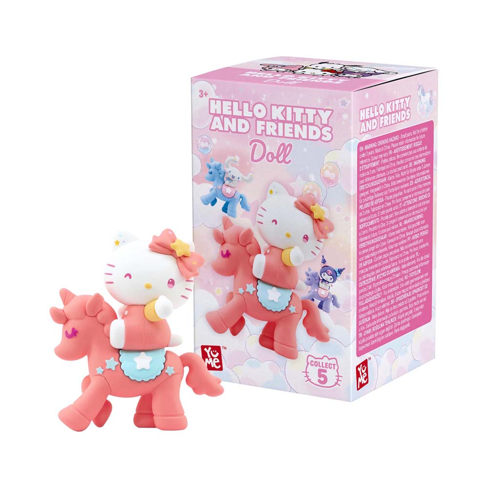 YuMe Hello Kitty and Friends 7cm Doll Unicorn Series