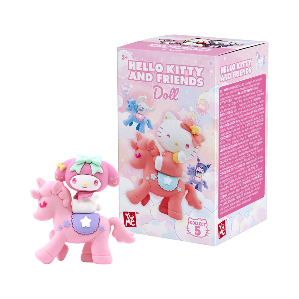 YuMe Hello Kitty and Friends 7cm Doll Unicorn Series