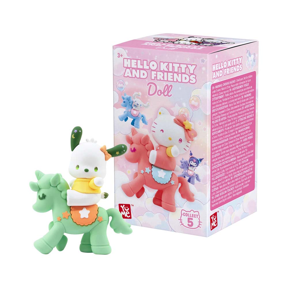 YuMe Hello Kitty and Friends 7cm Doll Unicorn Series