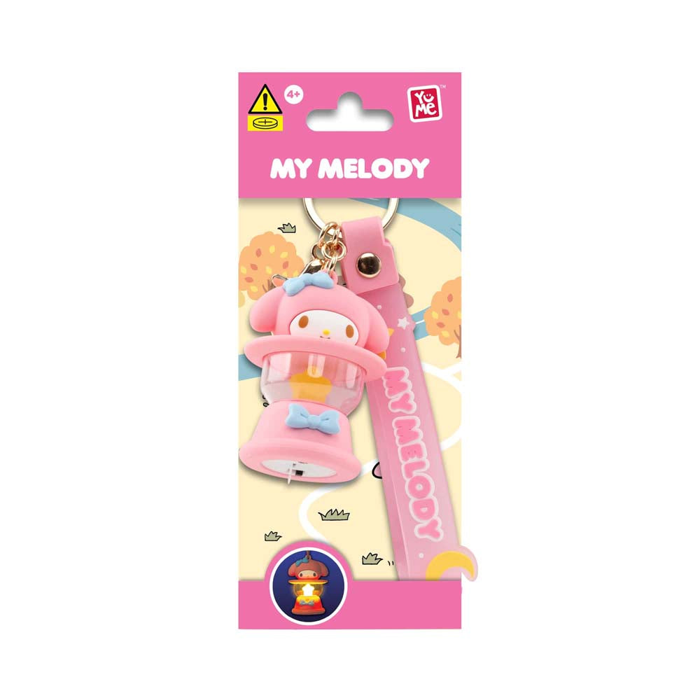 YuMe Hello Kitty And Friends Light-Up Camping Lamp Series Keychain & Strap