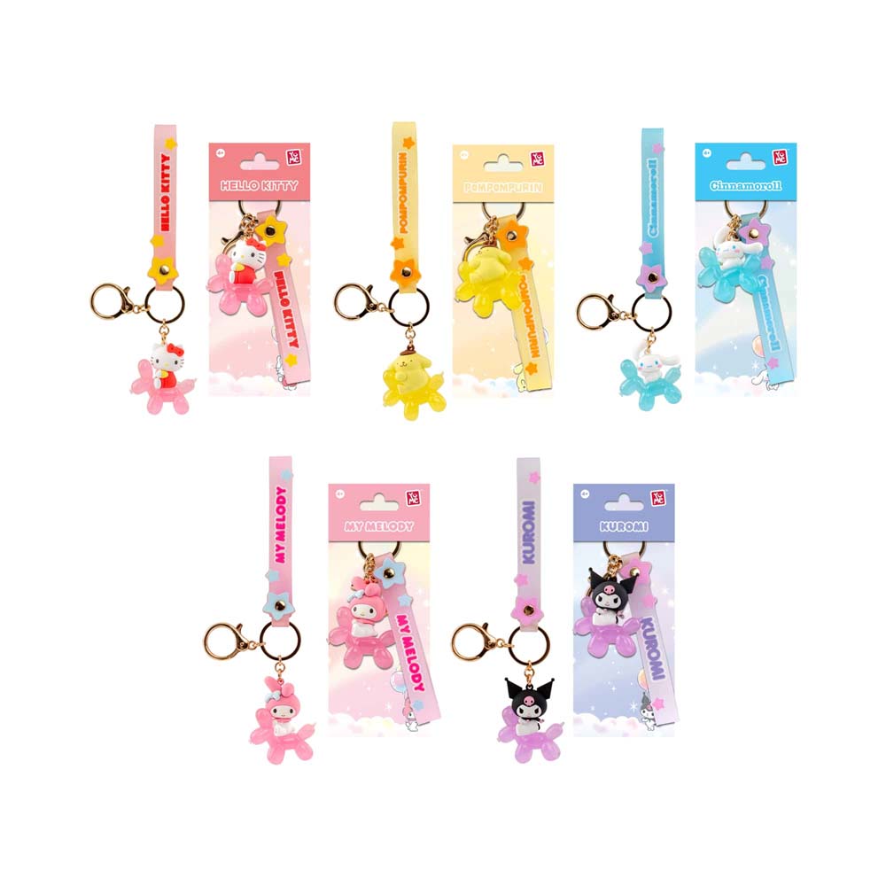 YuMe Hello Kitty and Friends Keychain & Strap Balloon Series