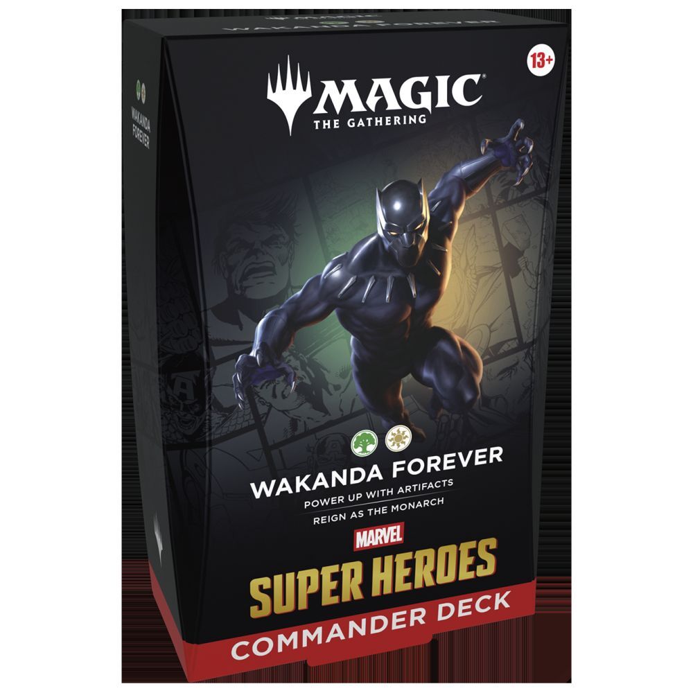 Magic Marvel Super Heroes - Wakanda Forever Commander Deck