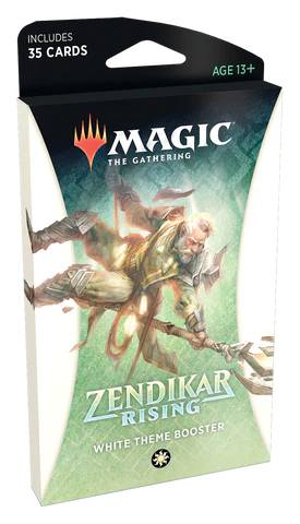 Magic the Gathering - Zendikar Rising White Theme Booster Pack
