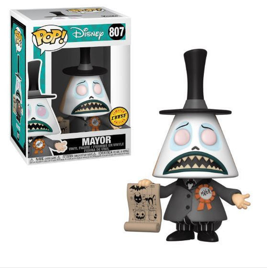 The Nightmare Before Christmas - Mayor with Megaphone CHASE Pop! Vinyl #807
