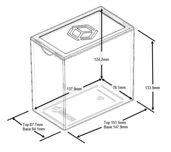Desacne - Premium Booster Box Protector - 2 Pack