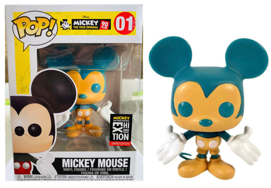 The True Original -  Mickey Mouse (Orange & Teal) Exhibition Limited Edition POP! Vinyl #01