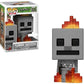Minecraft - Skeleton with Fire US Exclusive Pop! Vinyl #326