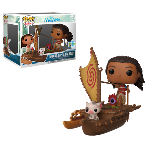 Moana - Moana & Pua on Boat SDCC 2019 Exclusive Pop! Ride #62
