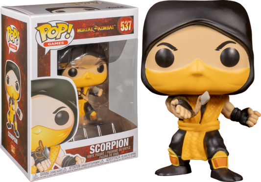 Mortal Kombat - Scorpion Pop! Vinyl #537