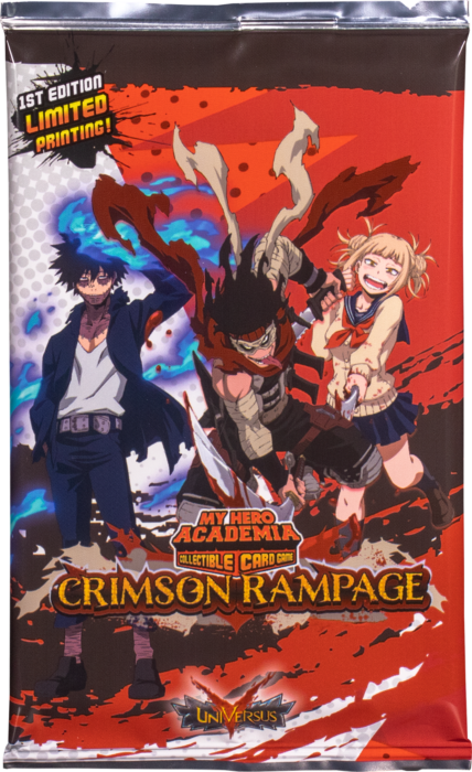My Hero Academia CCG Booster Display Wave 2 Crimson Rampage Booster Pack