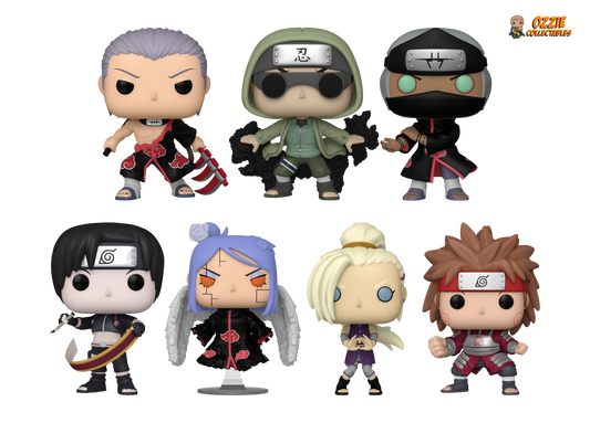 Naruto 2023 Bundle - 7 POP! Vinyls