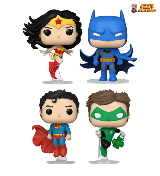 DC Comics New Classics 2025 Bundle  - 4 POP! Vinyls