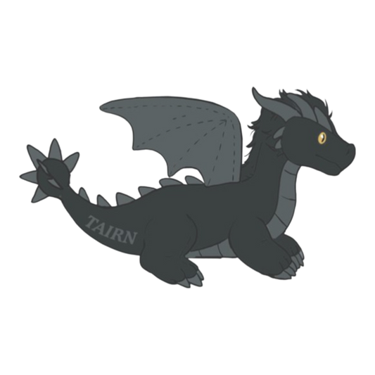 Fourth Wing - Tairn Plush