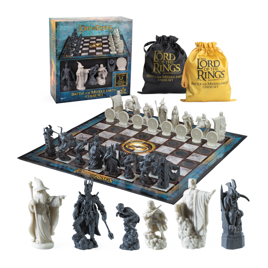 The Lord of the Rings - Battle For Middle-earth Chess Set