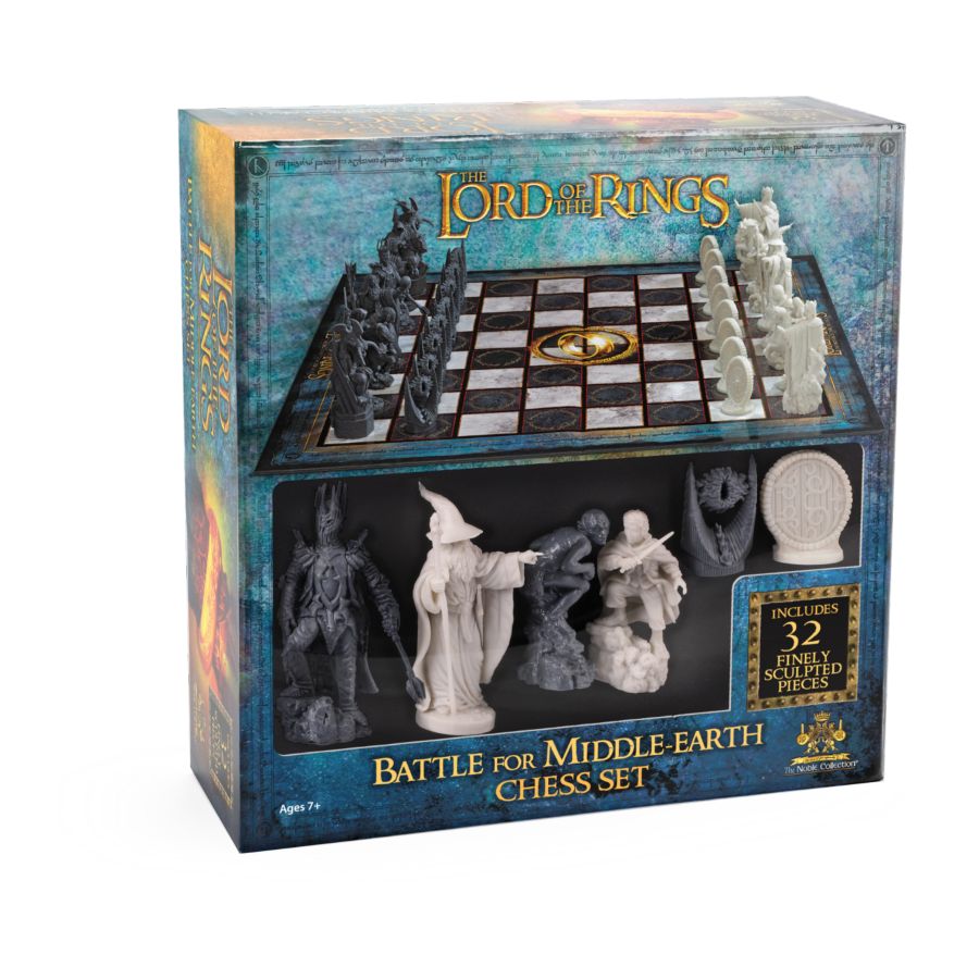 The Lord of the Rings - Battle For Middle-earth Chess Set
